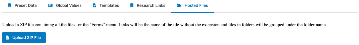 Edit Hosted Files